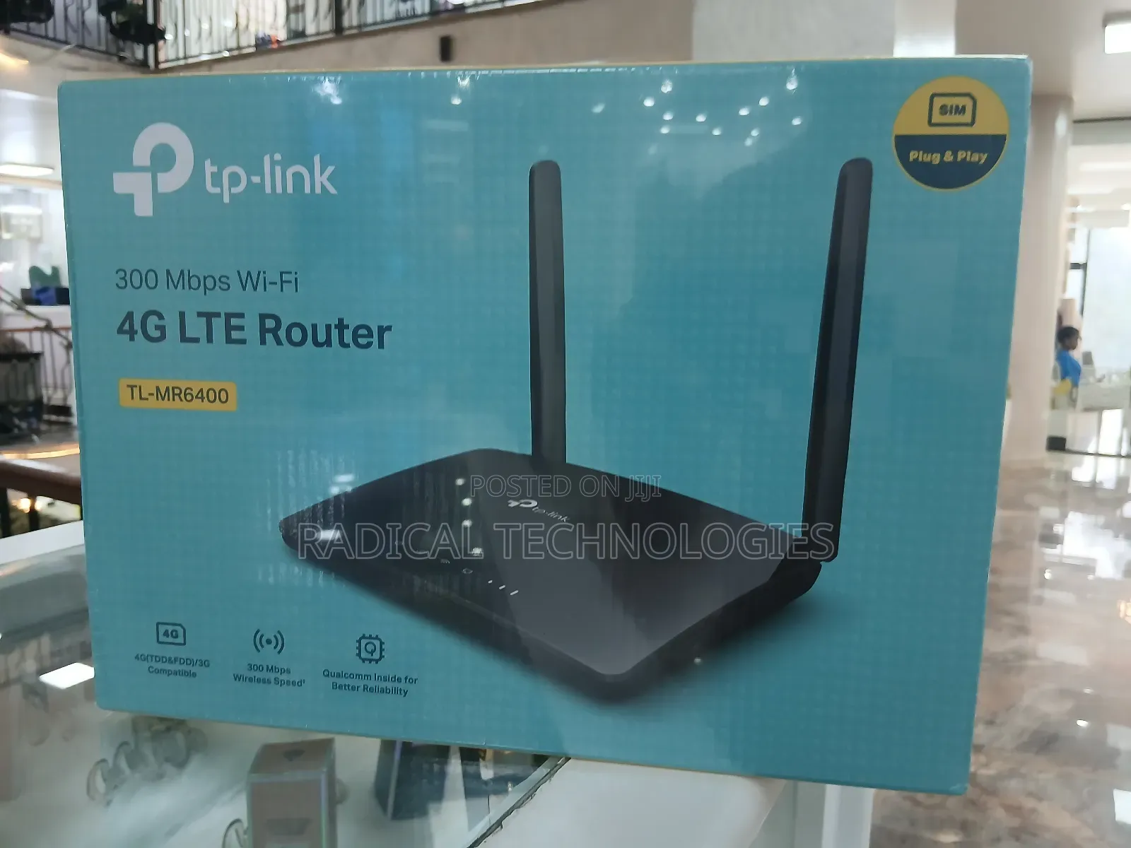 4g Wifi Router T.P Link 6400 300 Mb/S