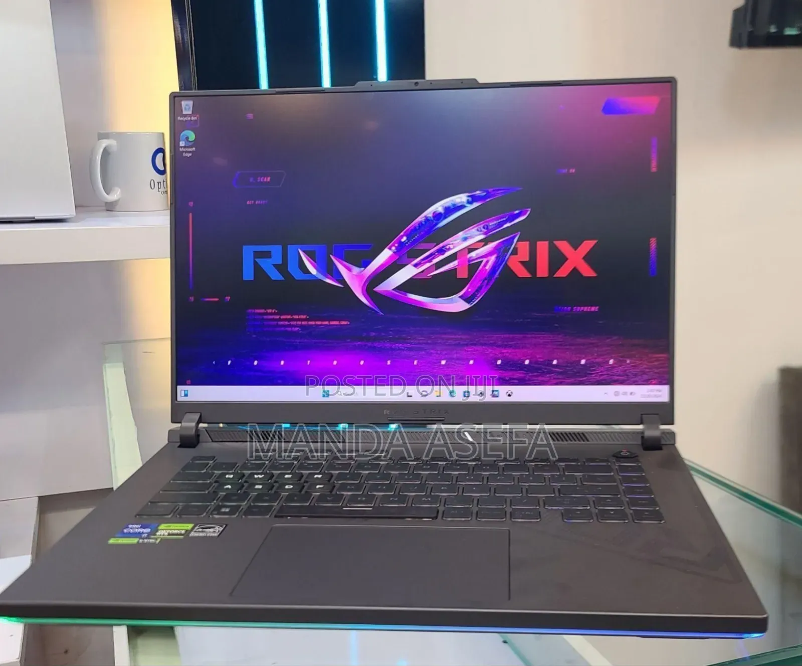 New Laptop Asus ROG Strix G16 G614 16GB Intel Core I7 SSD 1T