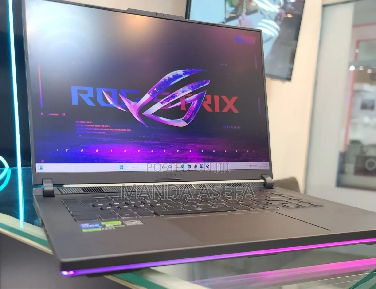 New Laptop Asus ROG Strix G16 G614 16GB Intel Core I7 SSD 1T