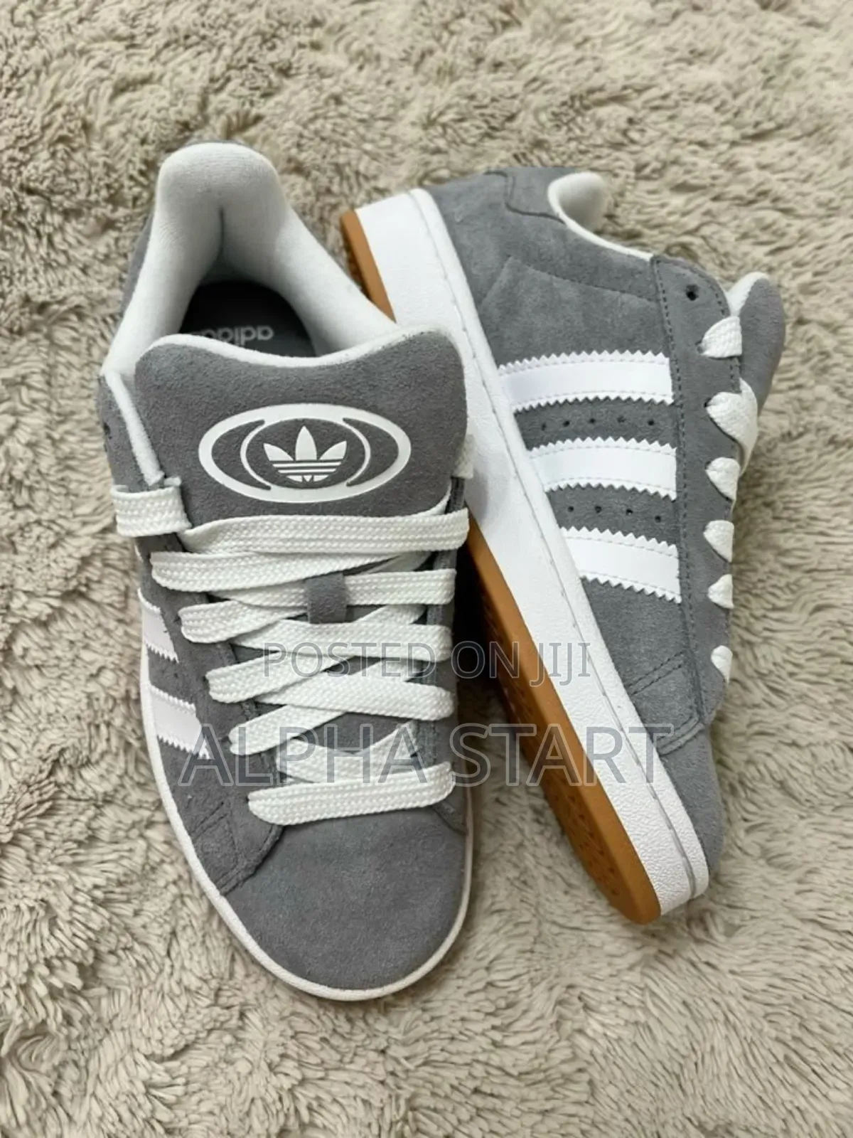 Adidas Campus Gray High Master Quality Sneakers for You