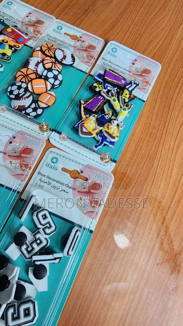 Crocs Stickers / Shoe Charm የጫማ ማስጌጫ