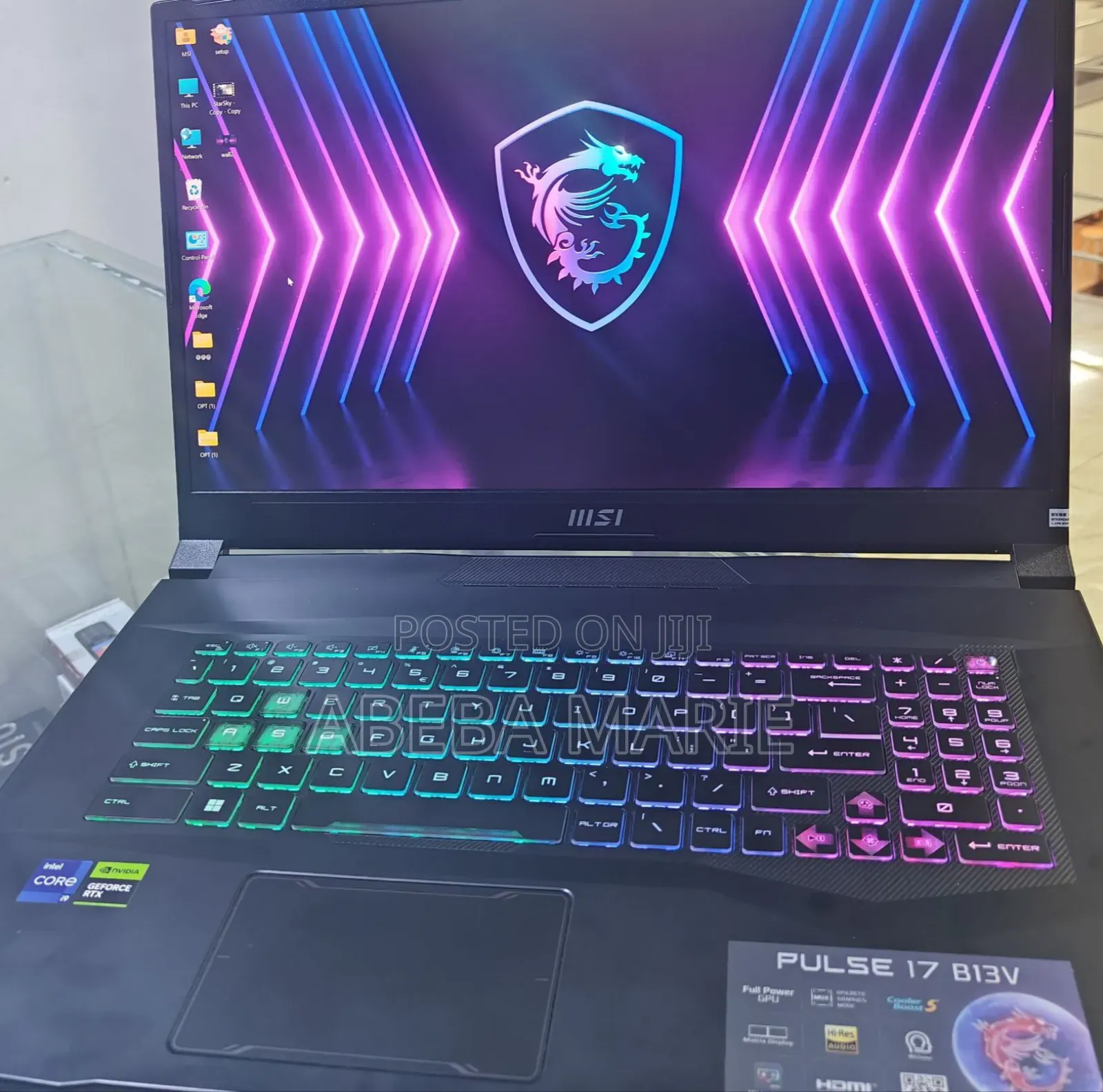 New Laptop MSI Pulse GL66 16GB Intel Core I9 SSD 1T
