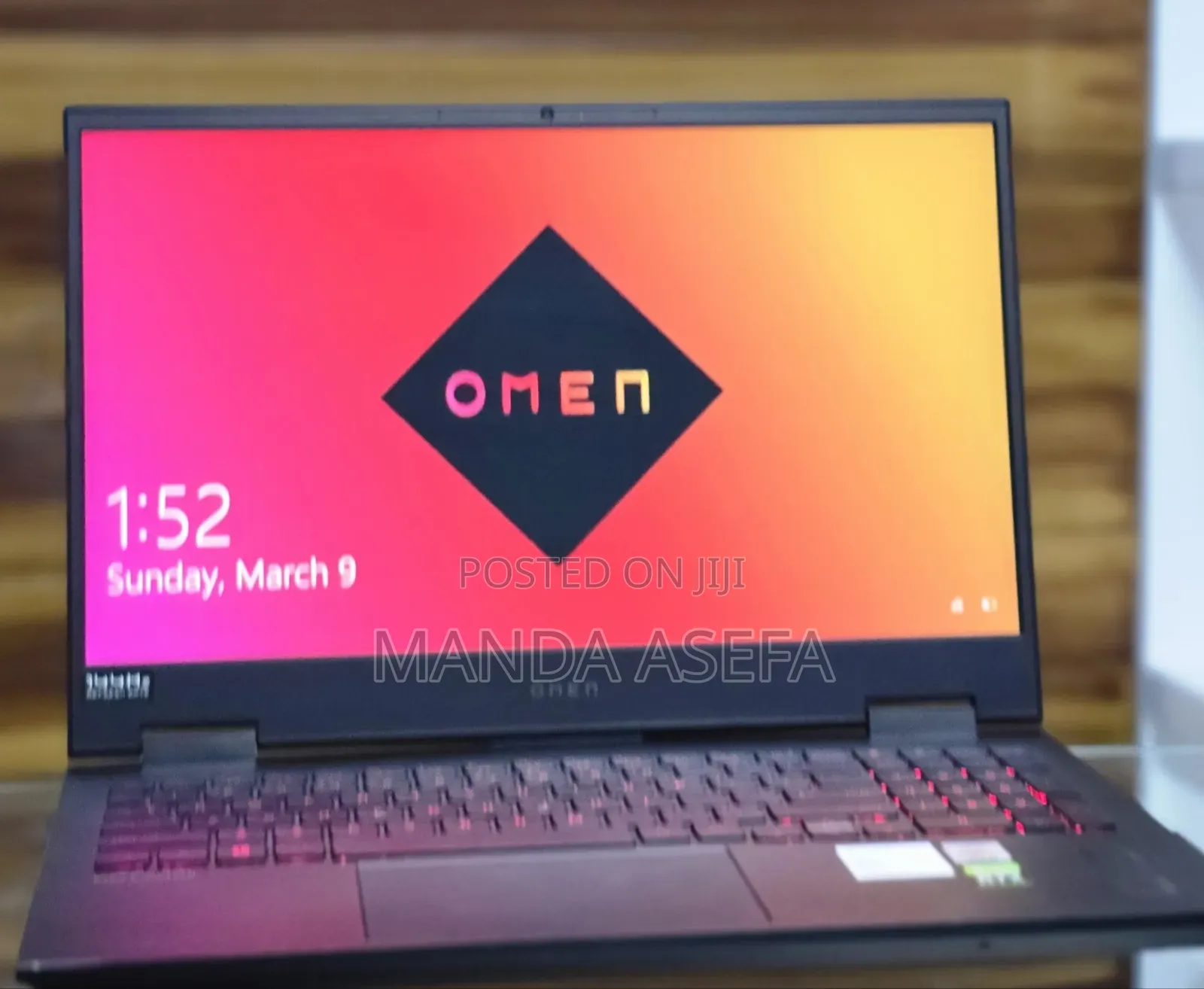 New Laptop HP Omen 15 16GB Intel Core I7 SSD 512GB