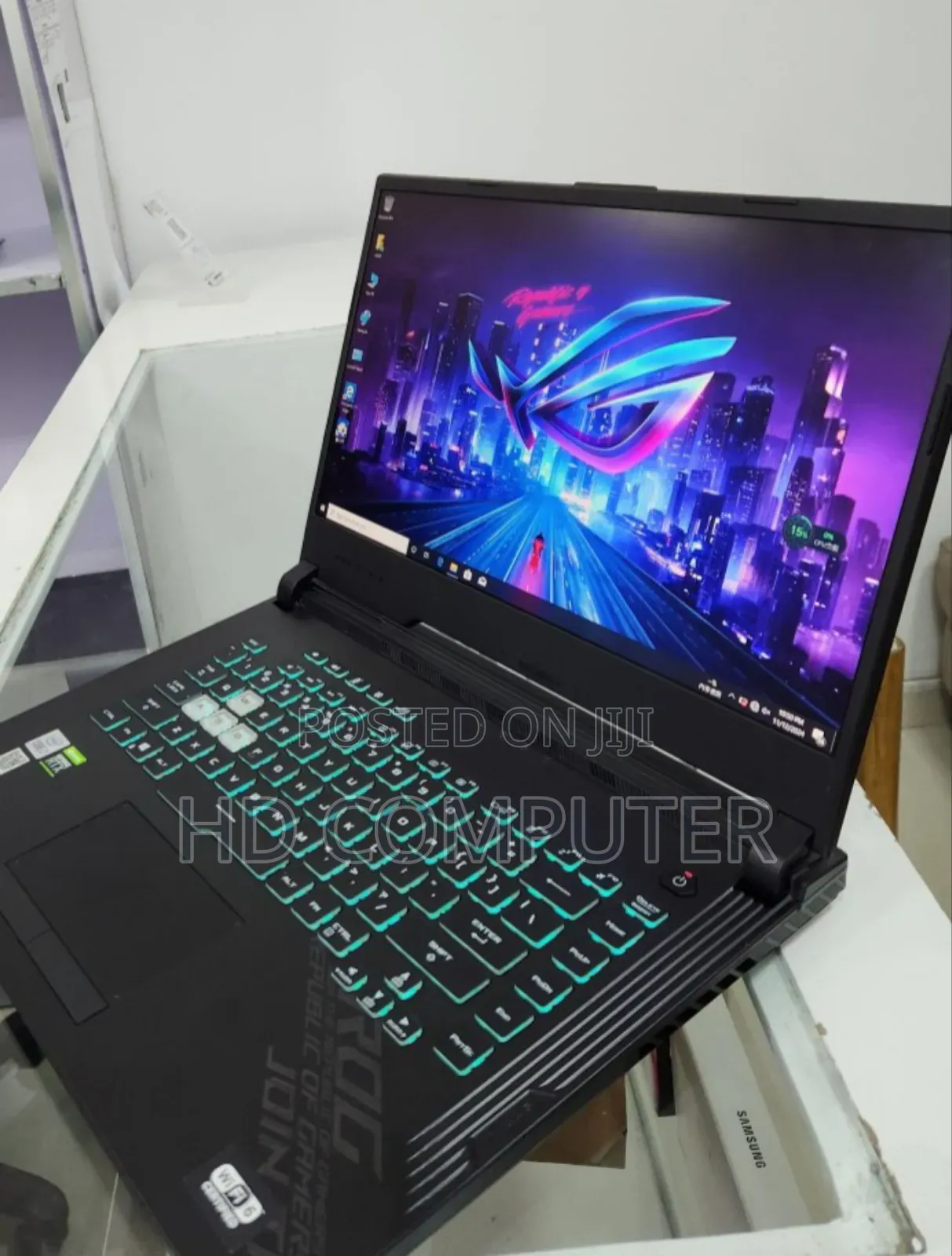 New Laptop Asus ROG Strix G15 16GB Intel Core I7 SSD 1T