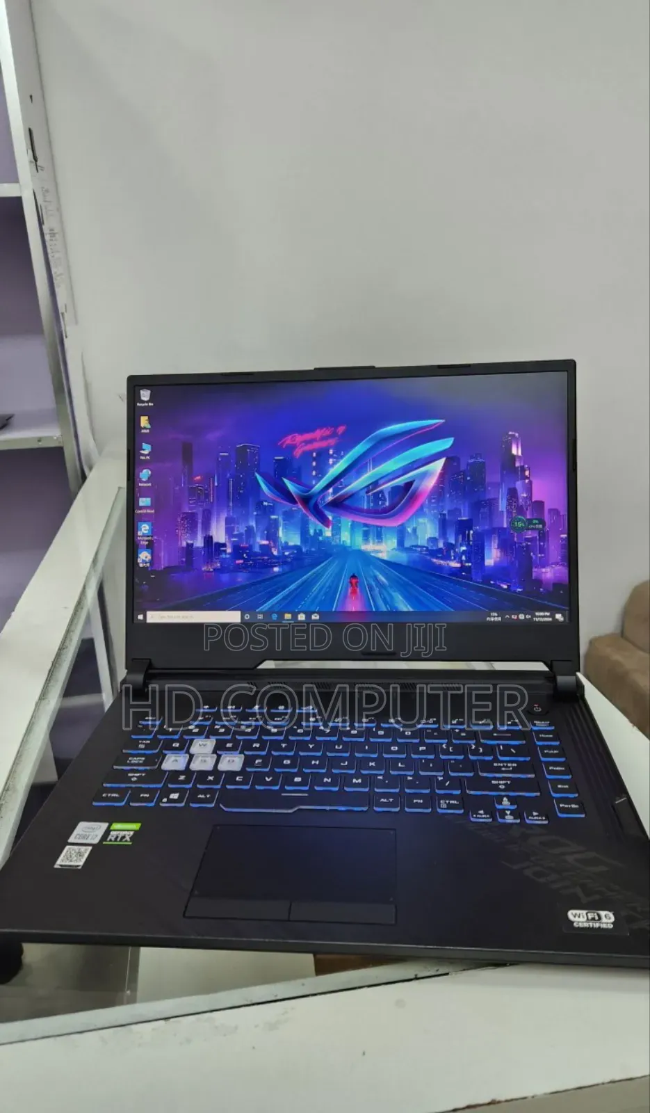 New Laptop Asus ROG Strix G15 16GB Intel Core I7 SSD 1T
