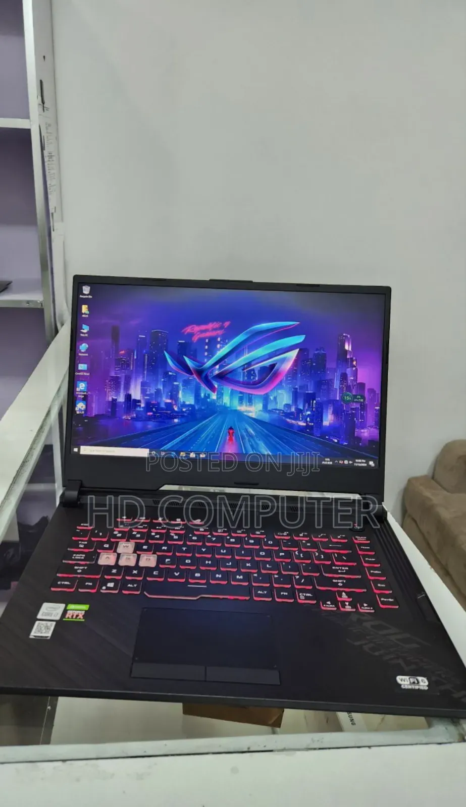 New Laptop Asus ROG Strix G15 16GB Intel Core I7 SSD 1T