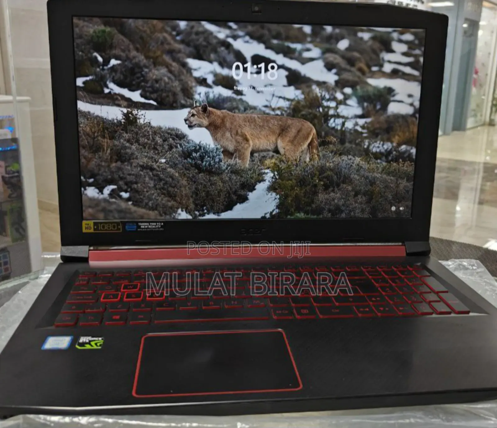 New Laptop Acer Nitro 17 16GB Intel Core I7 SSD 512GB
