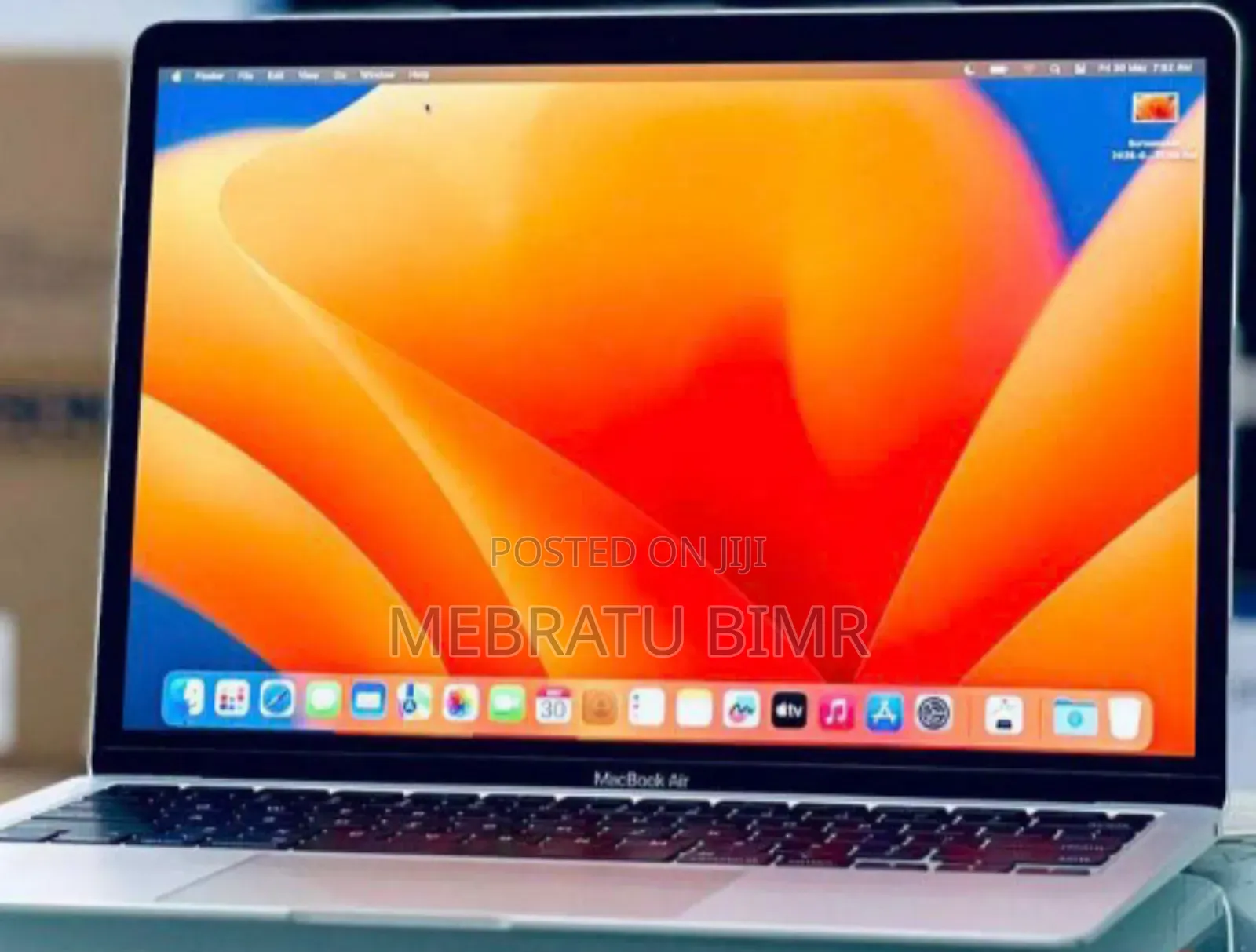 New Laptop Apple MacBook Air 2020 M1 8GB Apple M1 SSD 256GB