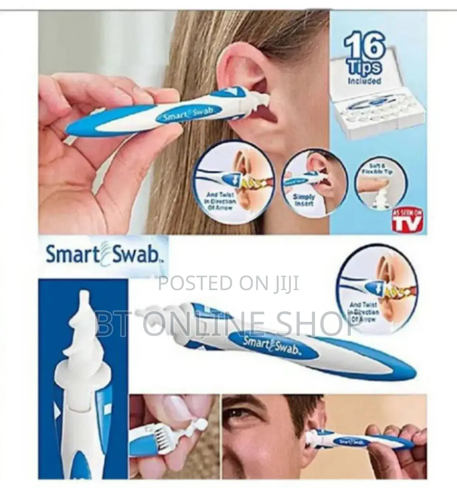 Smart Swab Safe Ear Cleaner