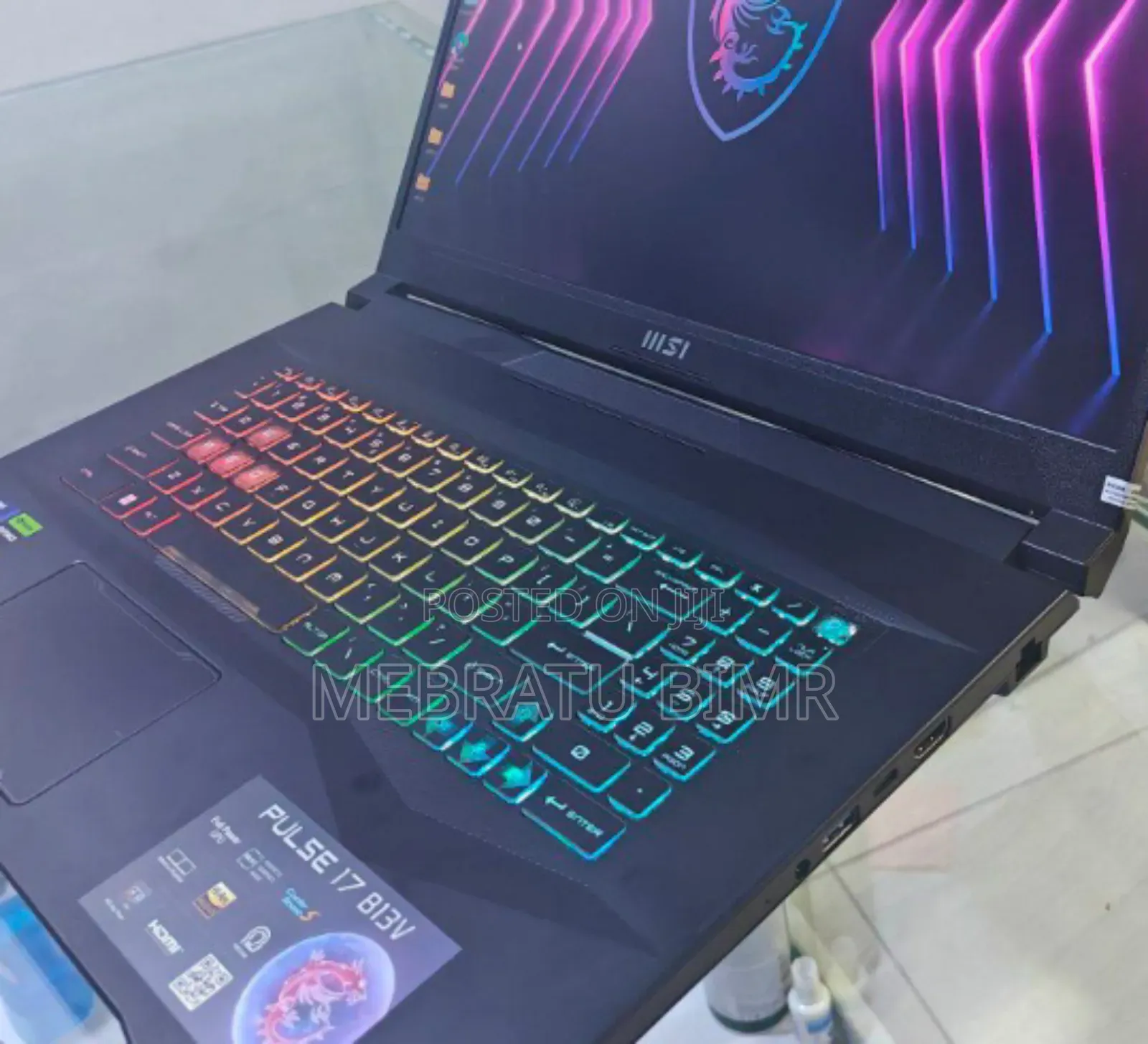 New Laptop MSI Pulse GL66 16GB Intel Core I9 SSD 1T