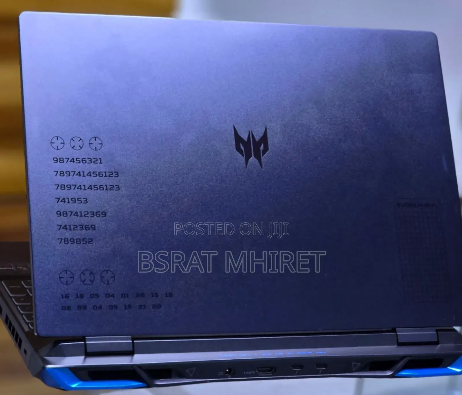 New Laptop Acer Predator Helios 300 32GB Intel Core I7 SSD 1T