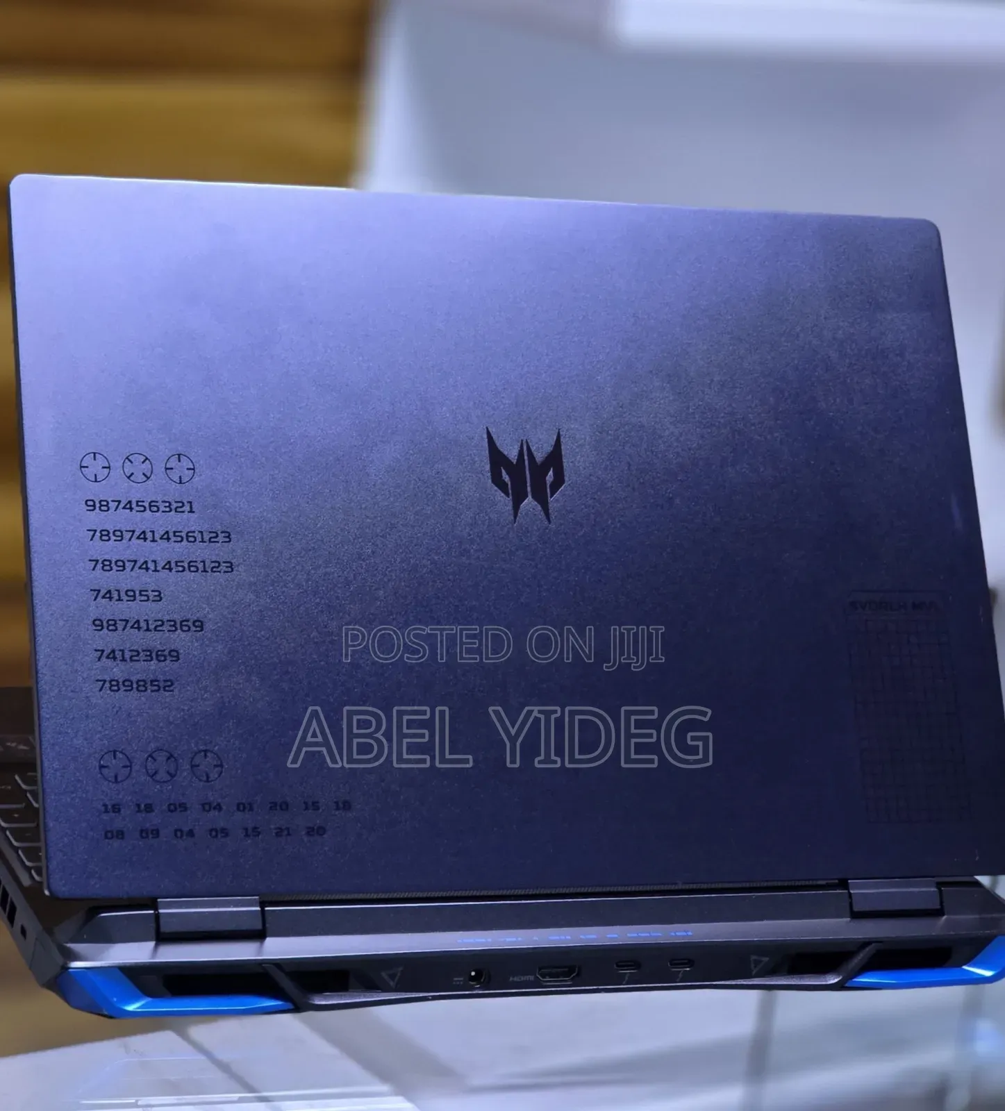 New Laptop Acer Predator Helios 300 32GB Intel Core I7 SSD 1T