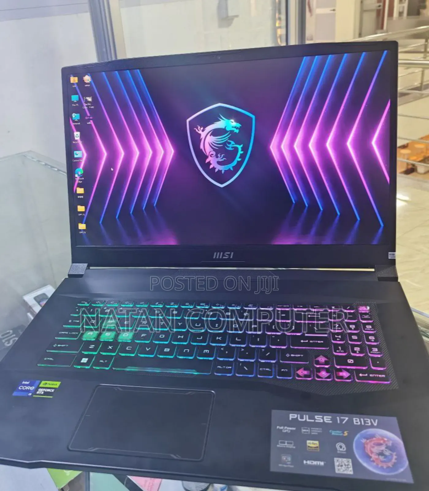 New Laptop MSI Pulse GL76 16GB Intel Core I9 SSD 1T