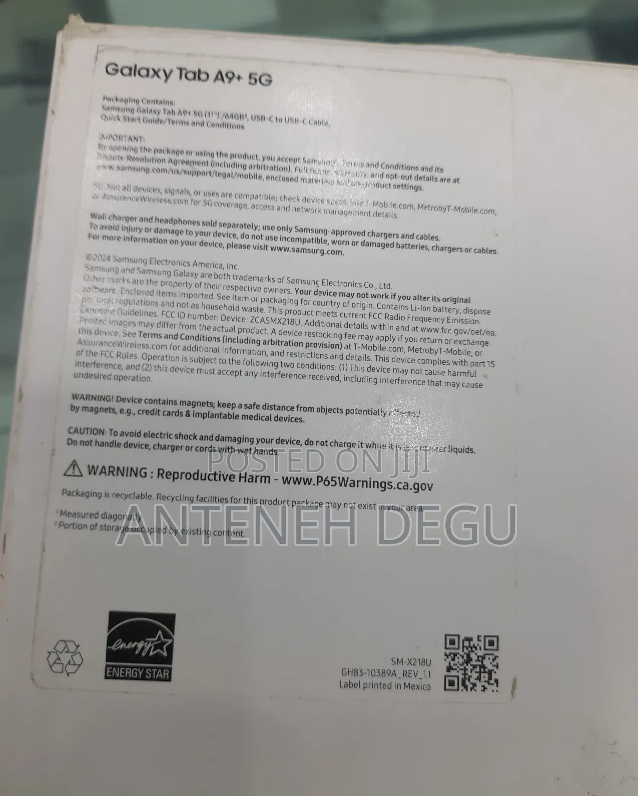 New Samsung Galaxy Tab A9+ 64 GB