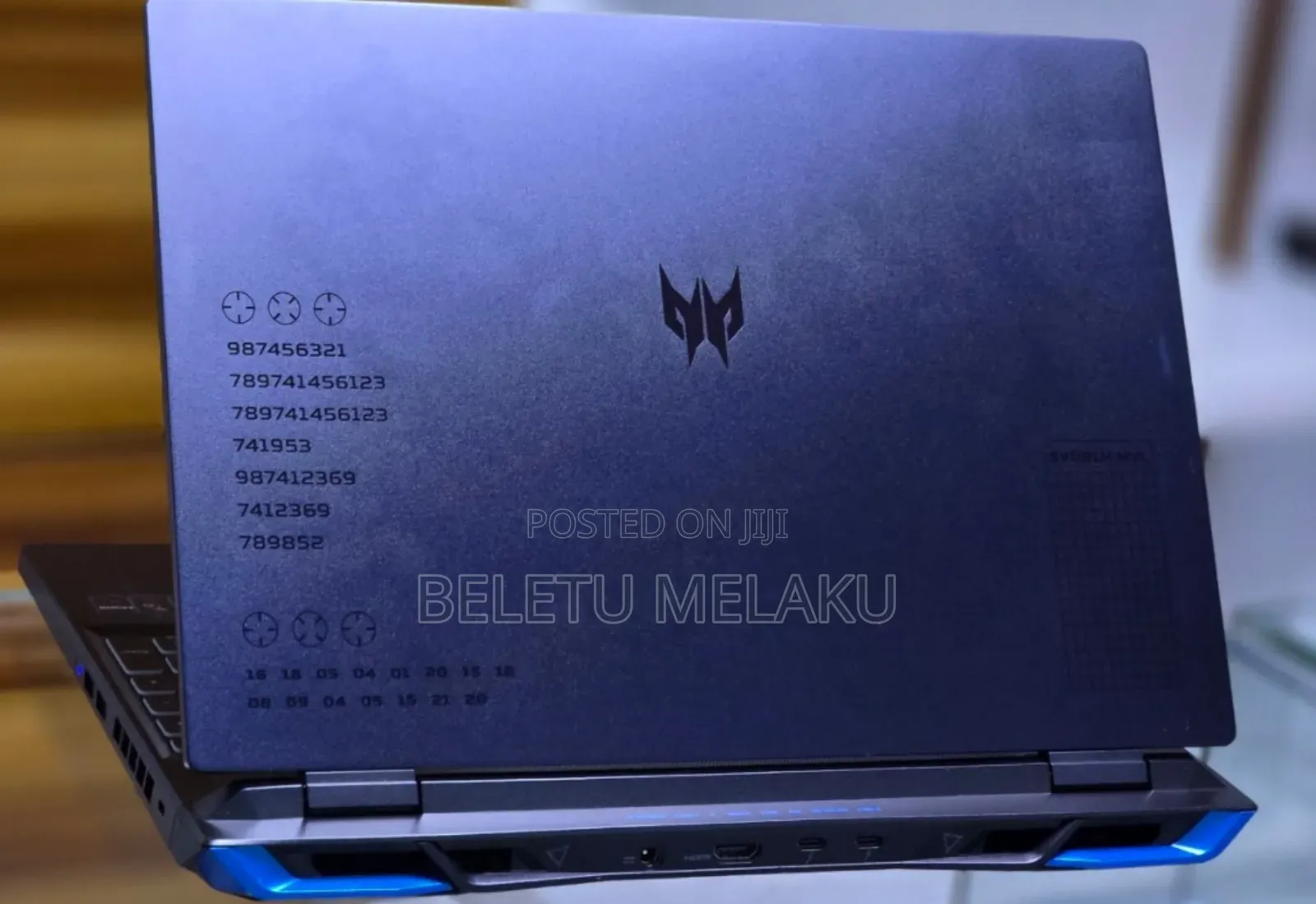 New Laptop Acer Predator Helios 300 32GB Intel Core I7 SSD 1T