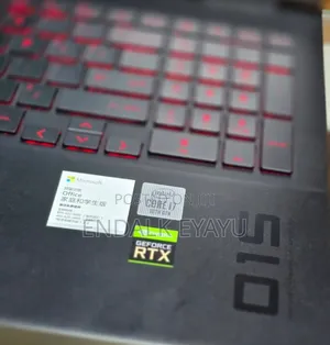 New Laptop HP Omen 15 16GB Intel Core I7 SSD 512GB