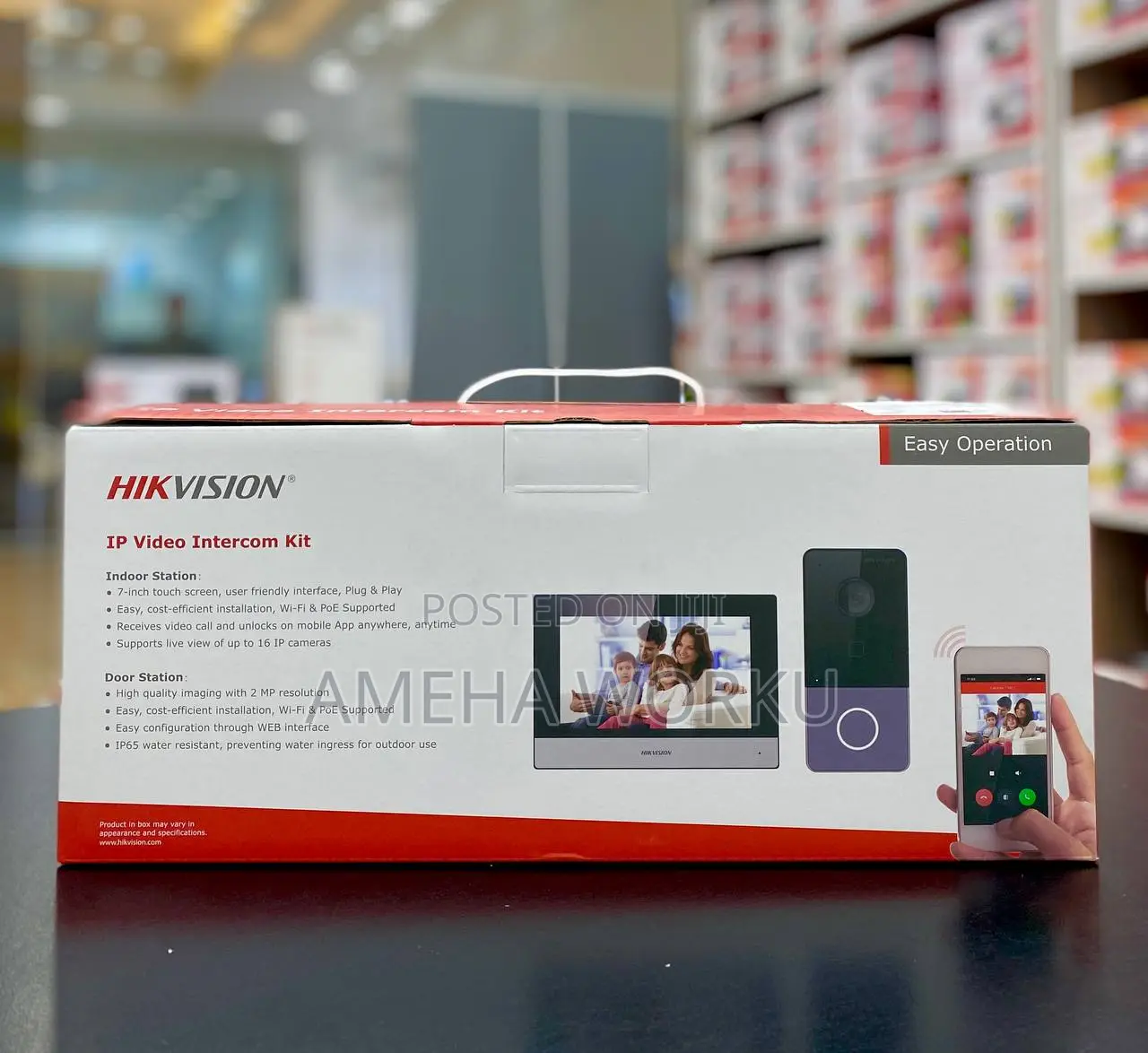 Ip Video Intercom Kit Hikvision