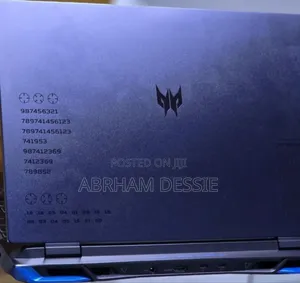 New Laptop Acer Predator Helios 300 32GB Intel Core I7 SSD 1T