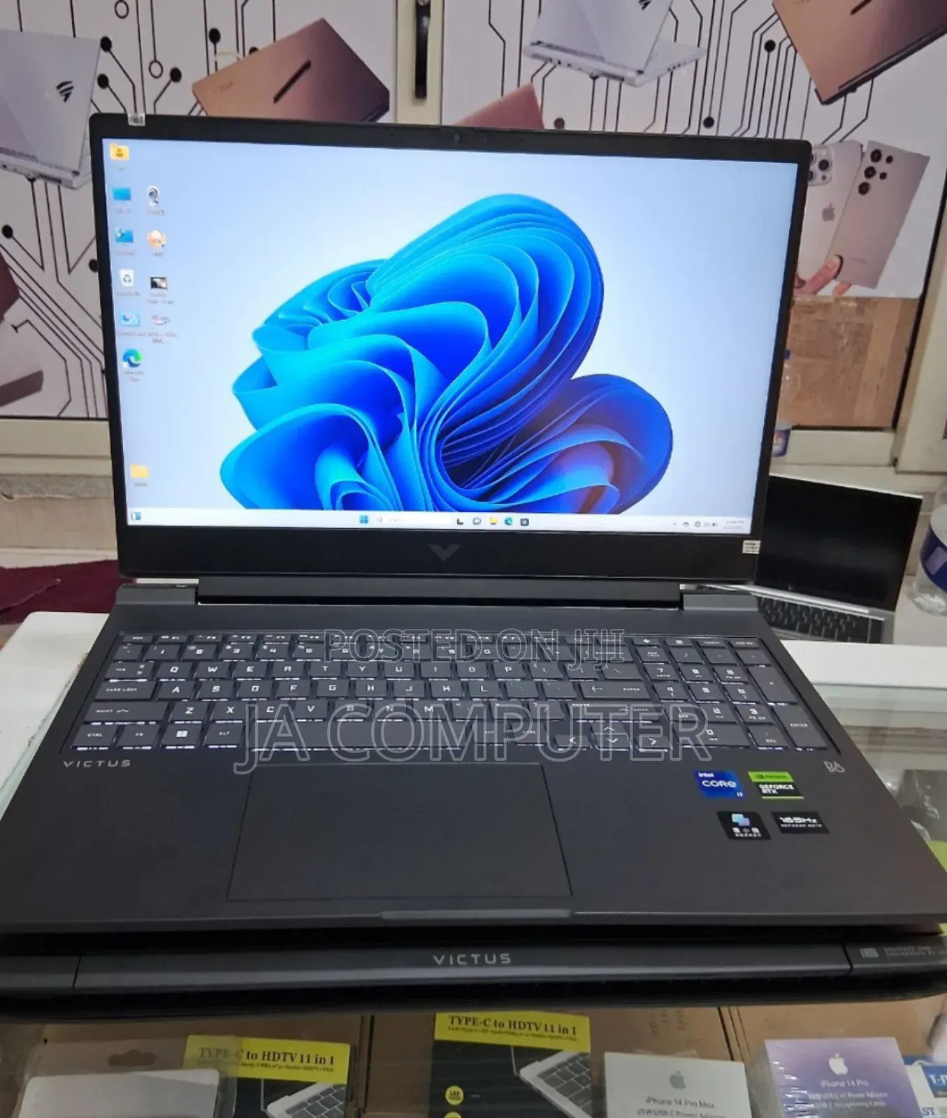 New Laptop HP Victus 16 16GB Intel Core I7 SSD 1T