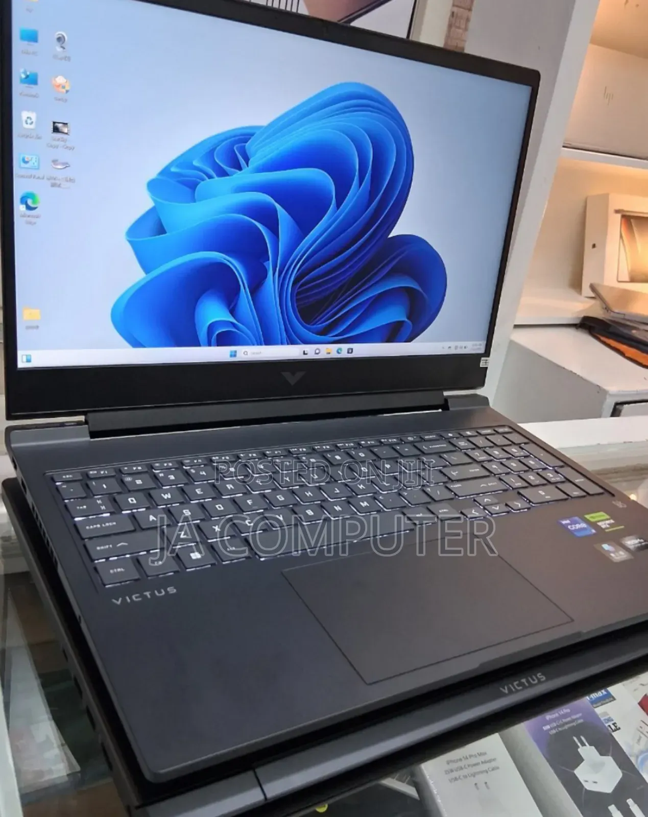 New Laptop HP Victus 16 16GB Intel Core I7 SSD 1T