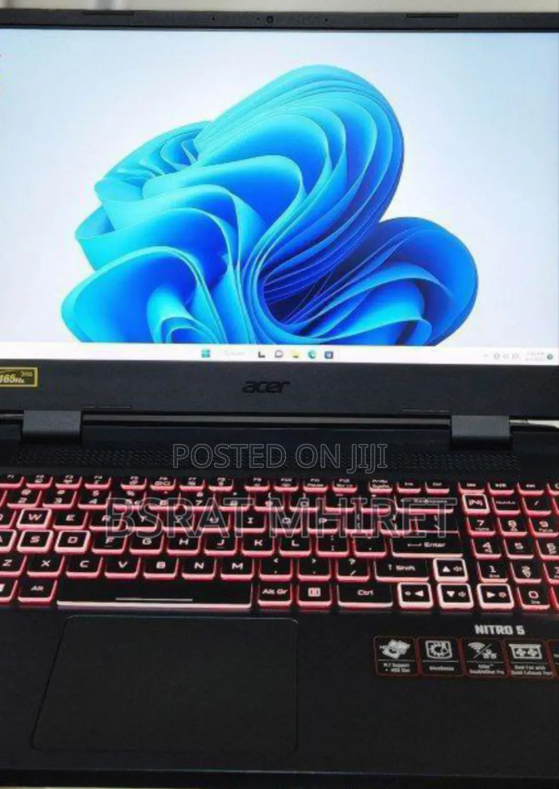 New Laptop Acer Nitro 5 16GB Intel Core I7 SSD 512GB