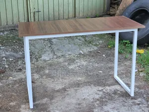 Office Table 120×60 Cm Wood Color Laminated MDF