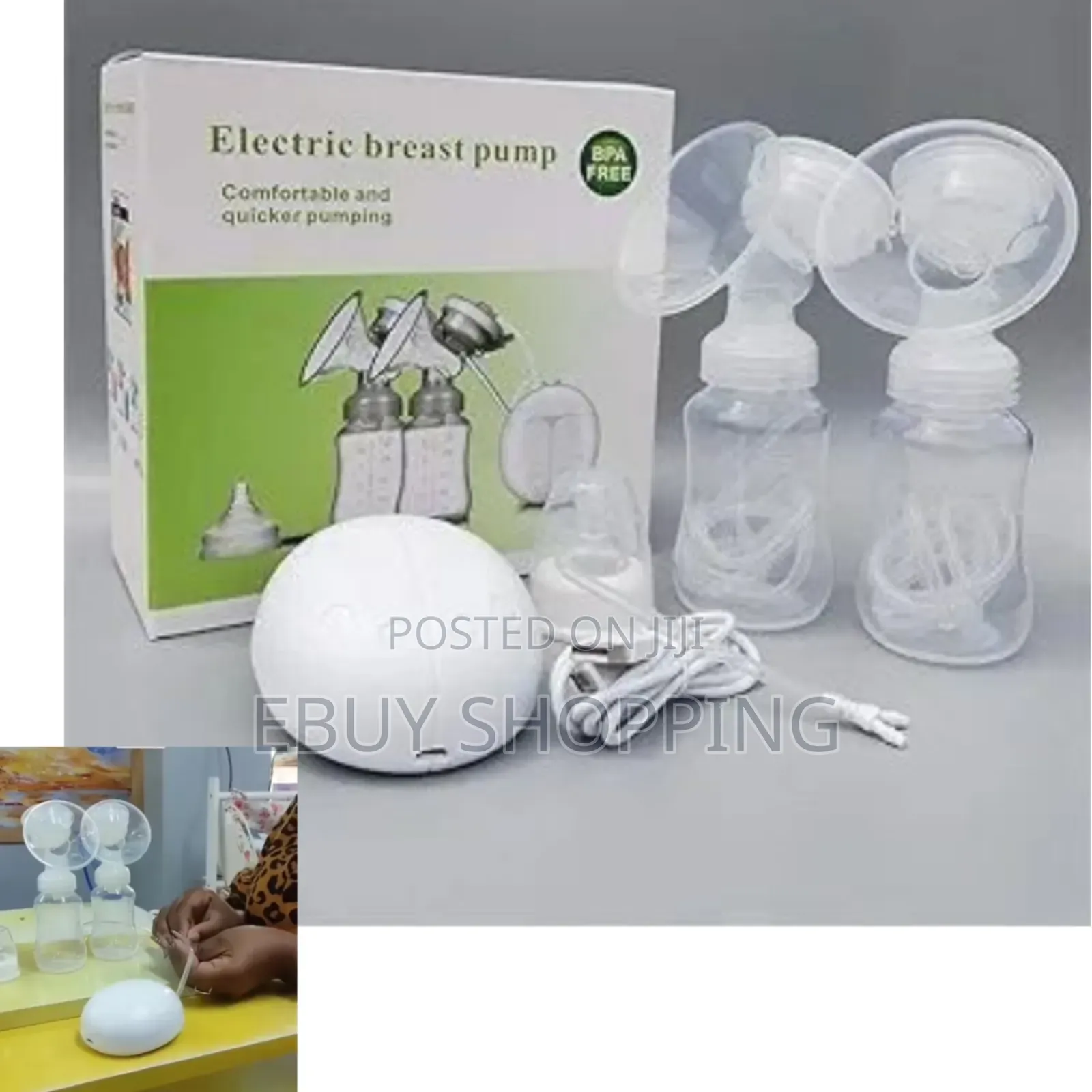 Wearable Pump–Hospital-Grade Suction Whisperquiet Technology