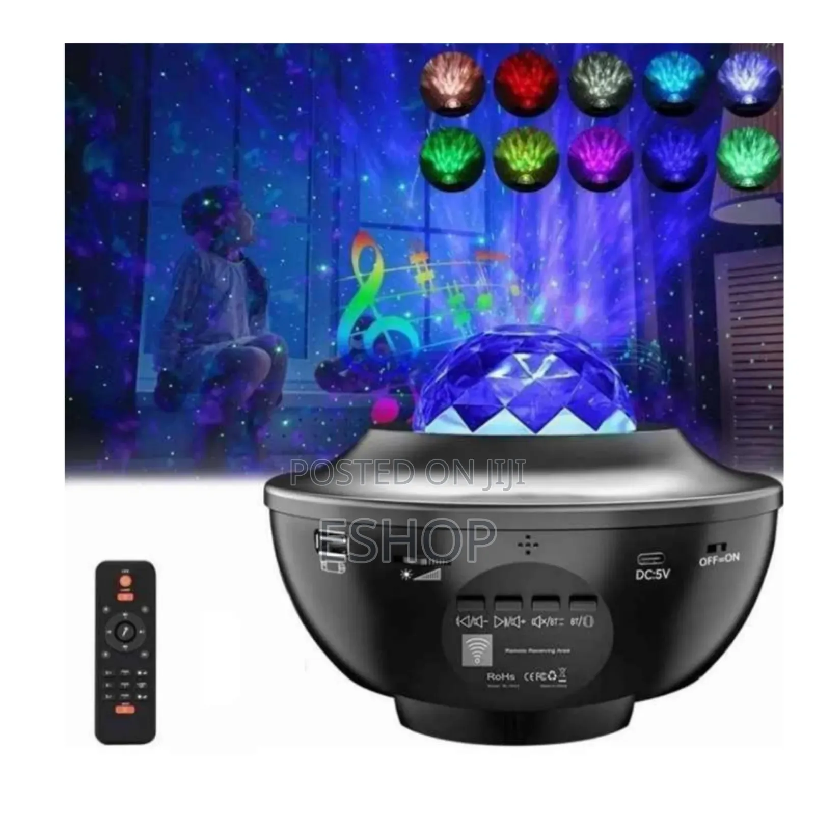 Cosmic Party Master – 10 Light Modes + Wireless Music