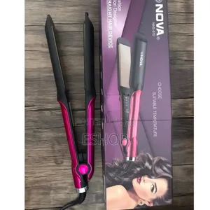 Photo - ከሙቀት ማስተካከያ ጋር !! Nova የፀጉር ማስታጠሪያ