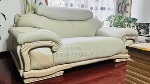 Photo - Imported Modern Living Room Sofa Set Withmarble-Topped Table