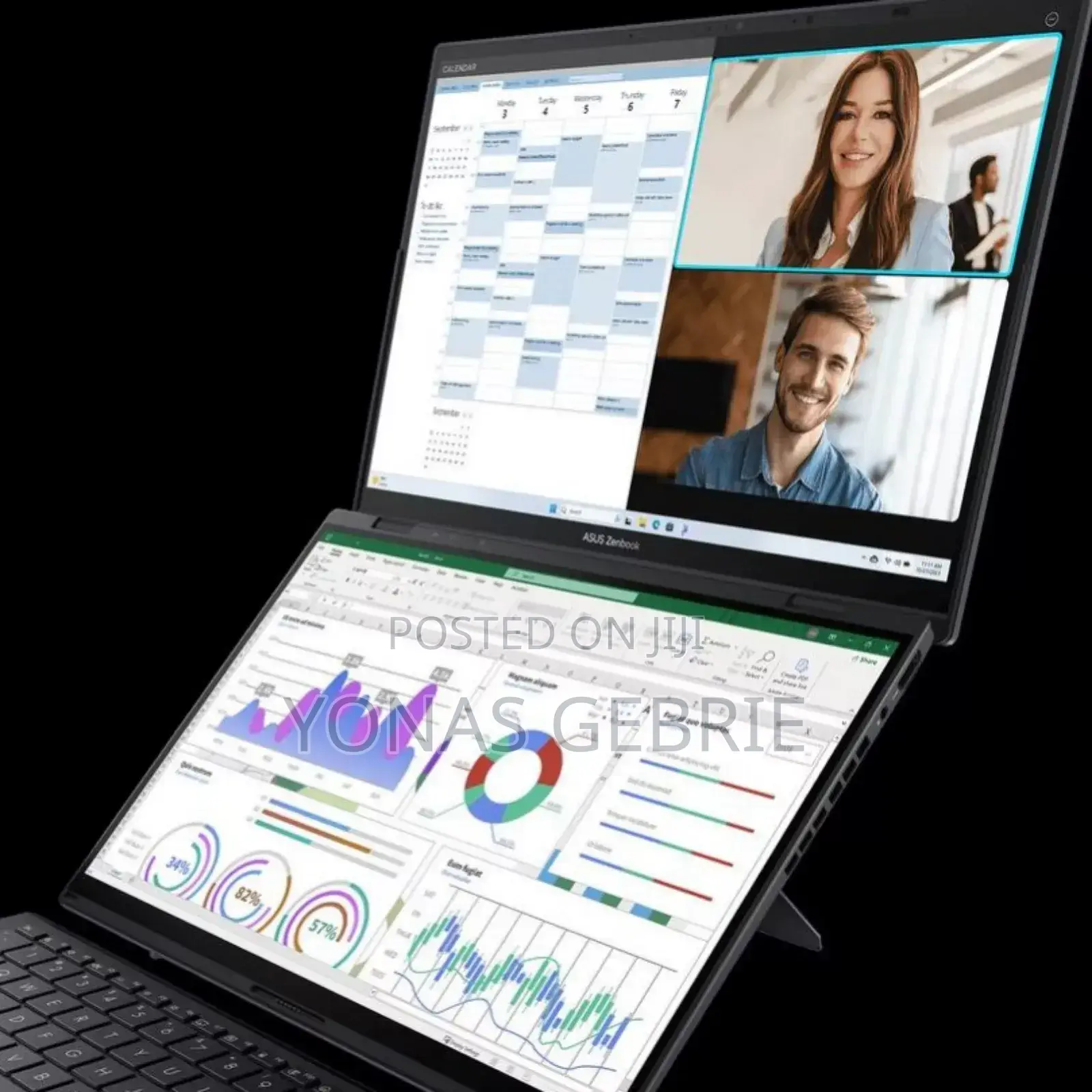 New Laptop Asus Zenbook Duo 14 16GB Intel Core i7 SSD 1T