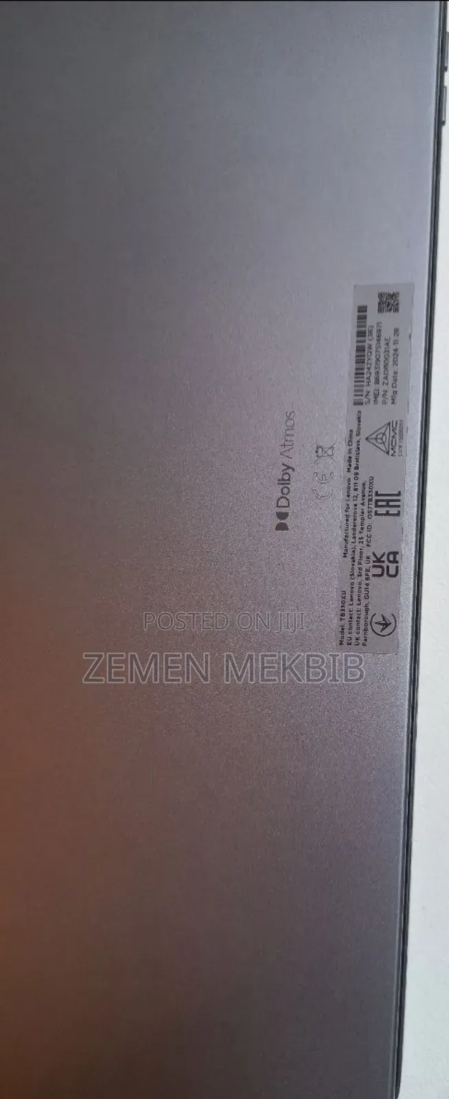 New Lenovo Tab M11 128 GB Black