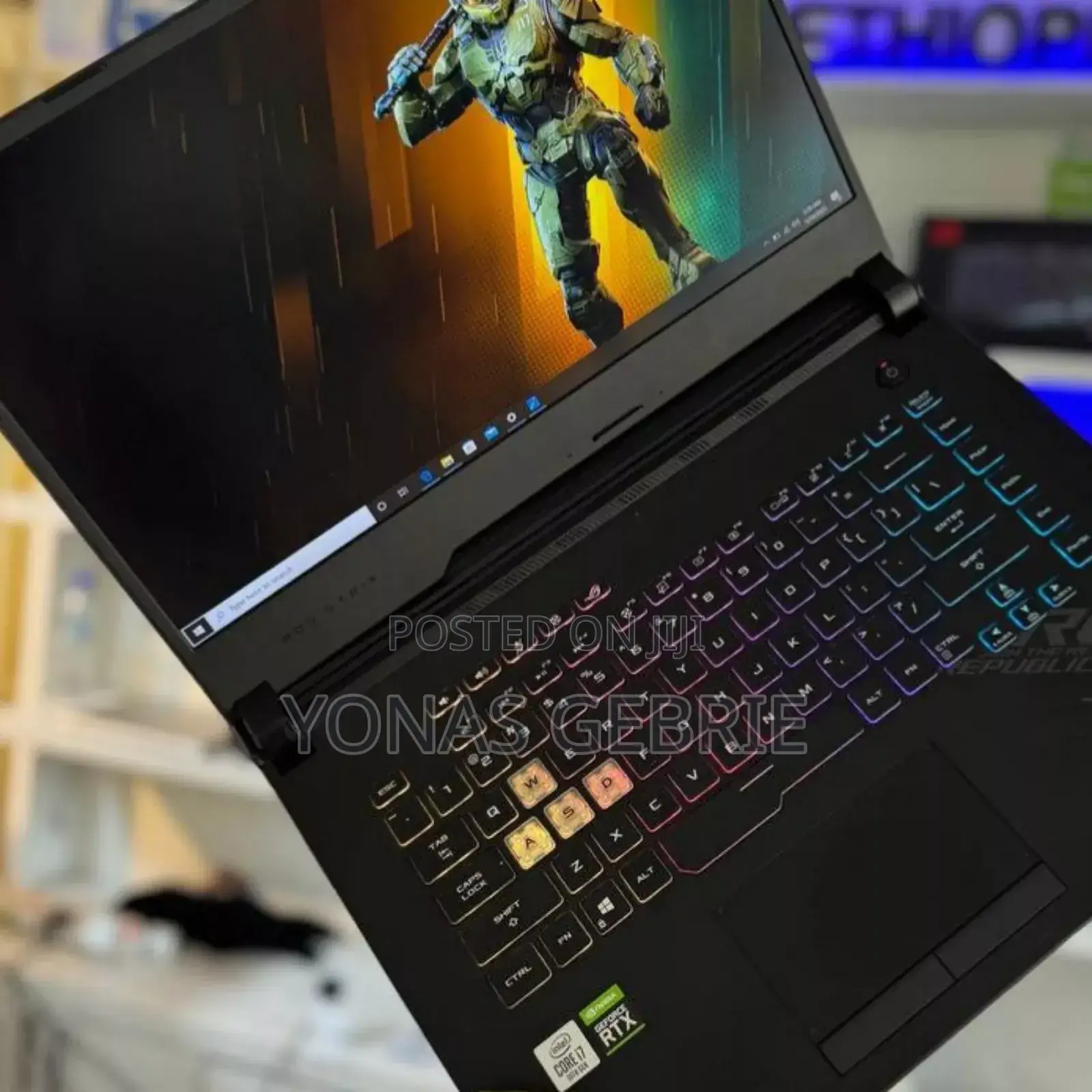 New Laptop Asus ROG Strix G15 16GB Intel Core I7 SSD 512GB