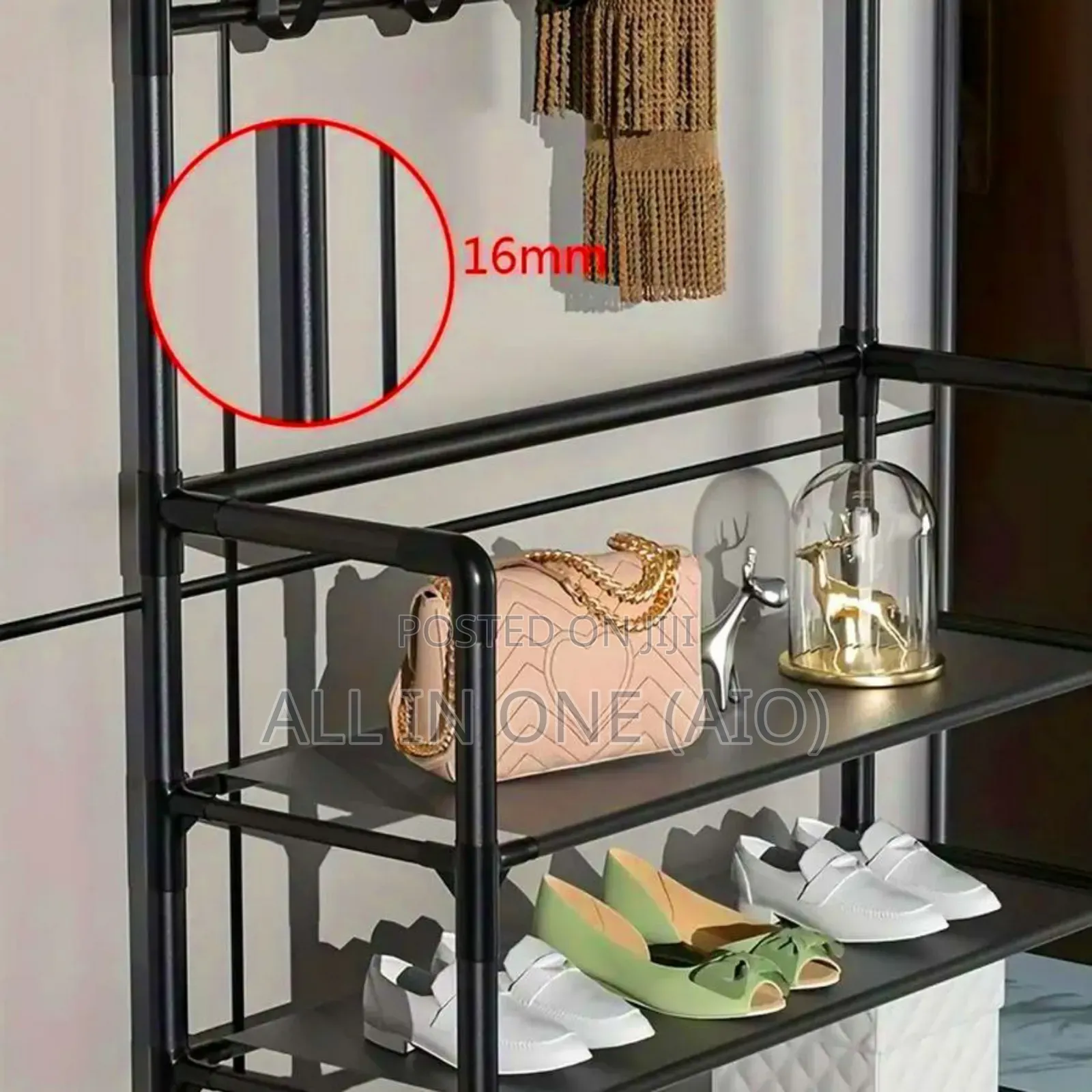 Multifunctional Shoe and Hat Rack