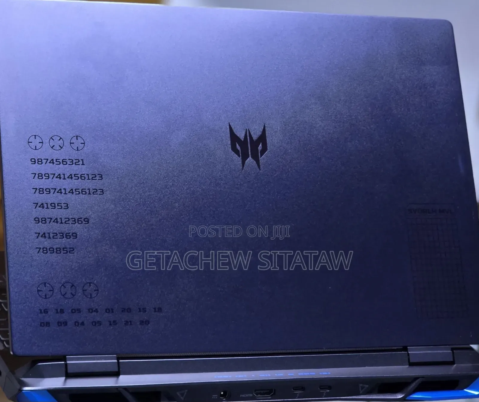 New Laptop Acer Predator Helios 300 32GB Intel Core I7 SSD 1T