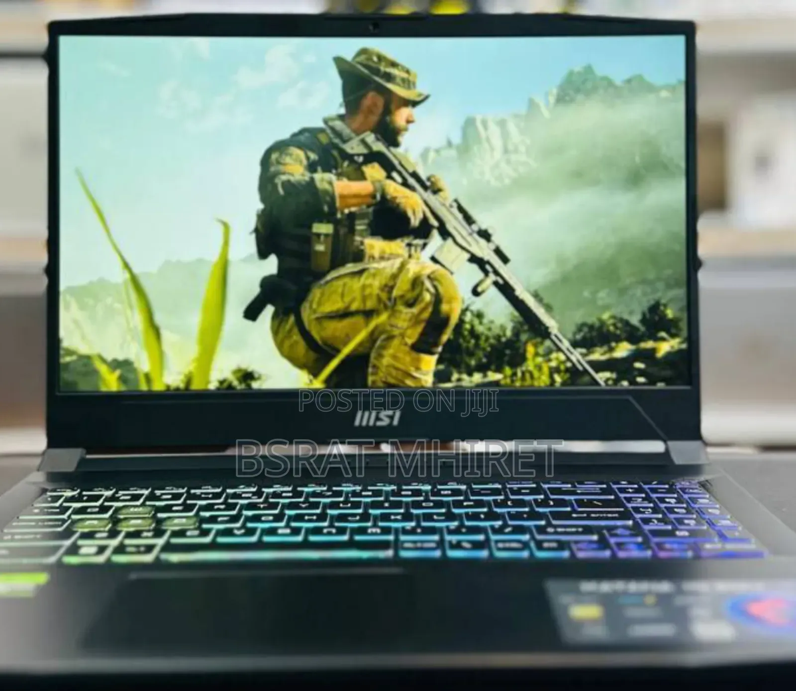 New Laptop MSI Katana GF66 16GB Intel Core I7 SSD 1T
