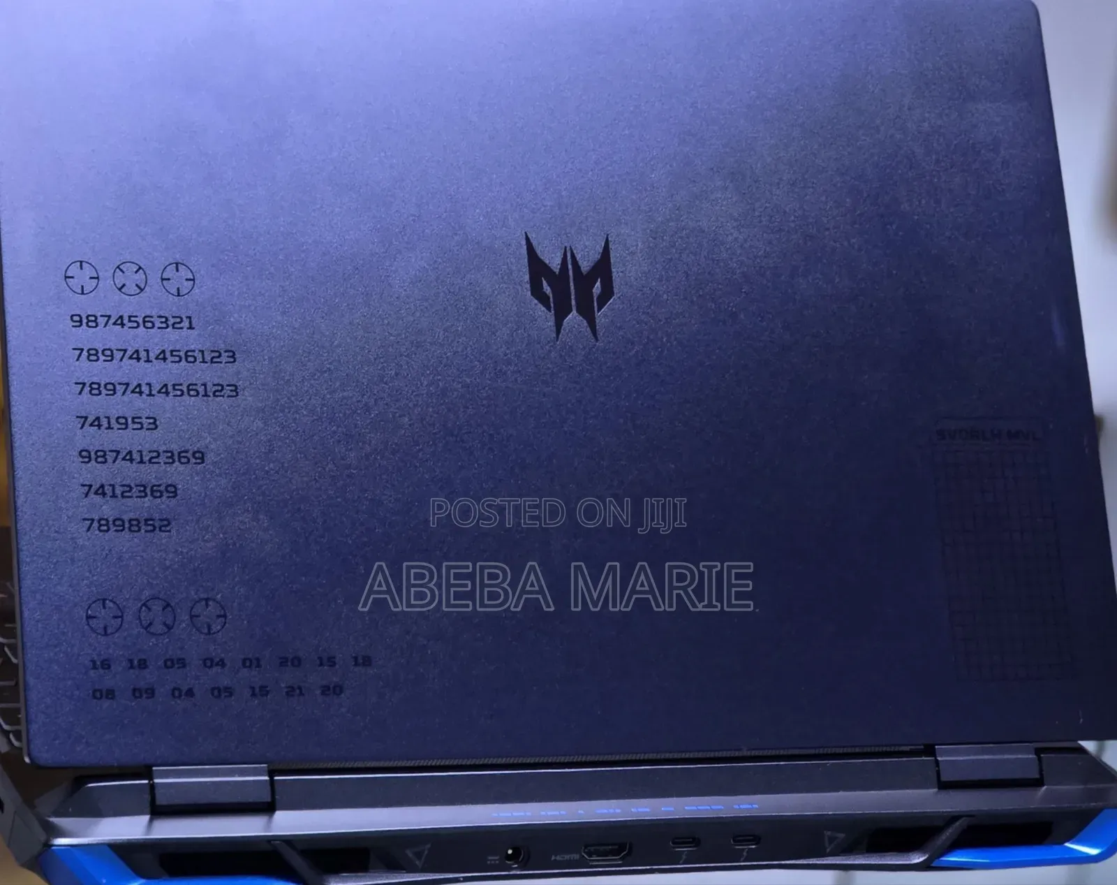 New Laptop Acer Predator Helios 300 32GB Intel Core I7 SSD 1T