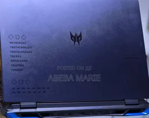 New Laptop Acer Predator Helios 300 32GB Intel Core I7 SSD 1T