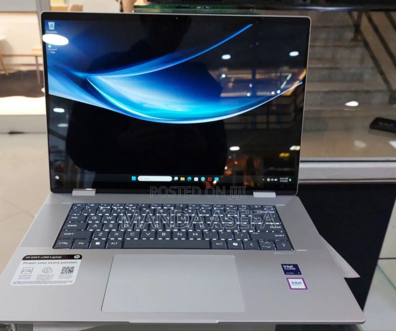 New Laptop HP Envy X360 16GB Intel Core Ultra 7 SSD 1T