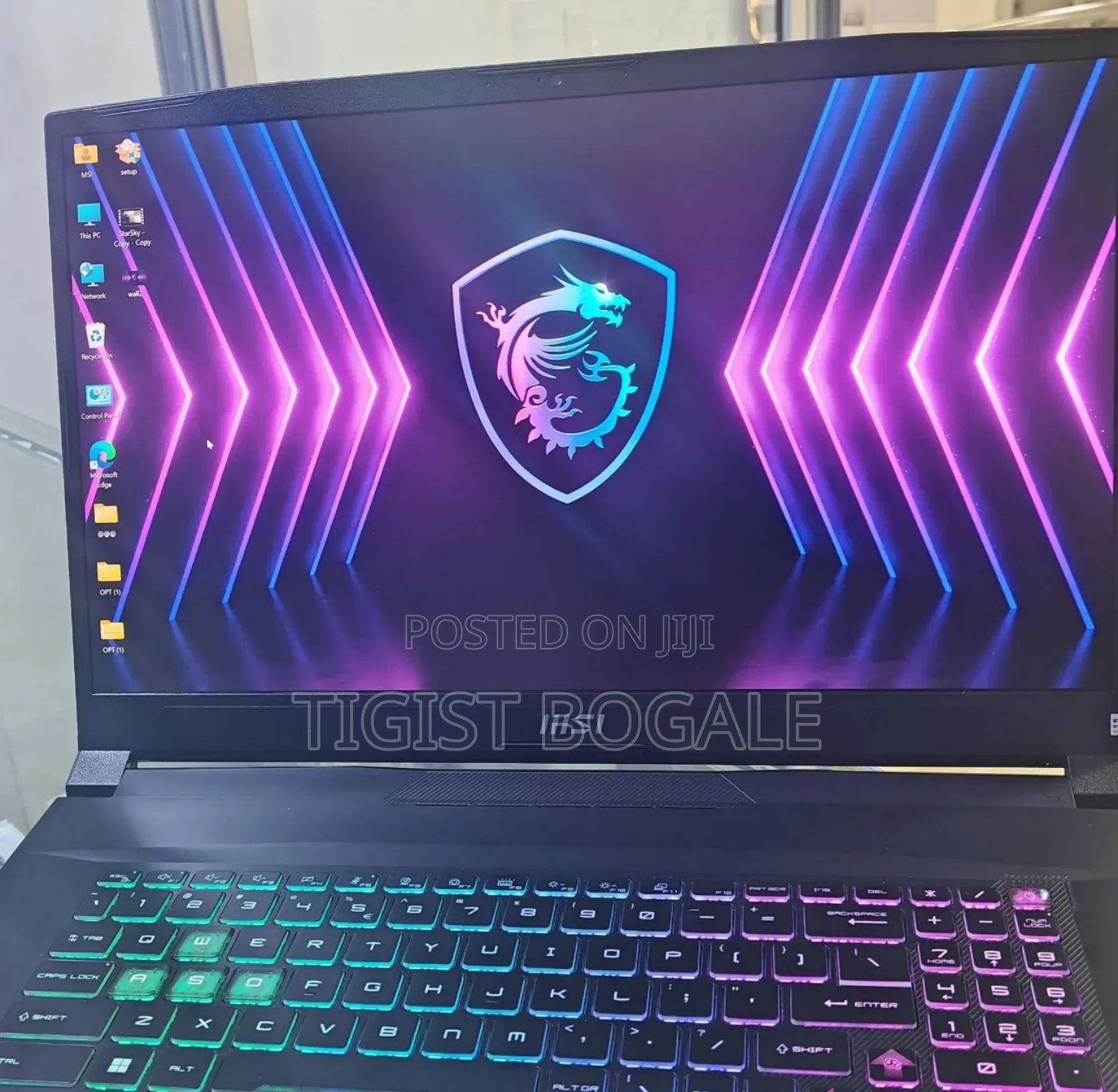 New Laptop MSI Pulse GL66 16GB Intel Core I9 SSD 1T