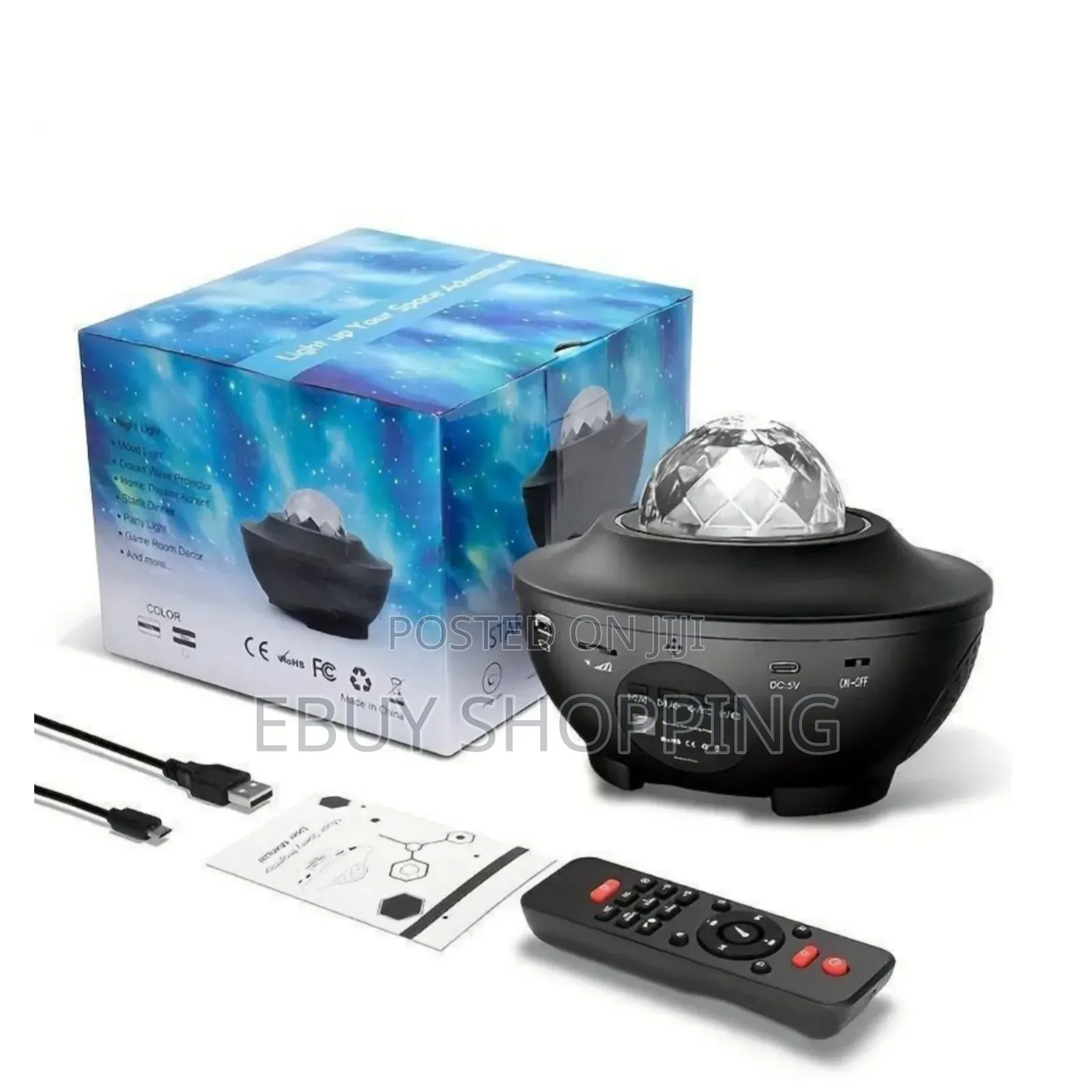 Starry Sky Master: 10 Lighting Modes Auto Shutoff Timer