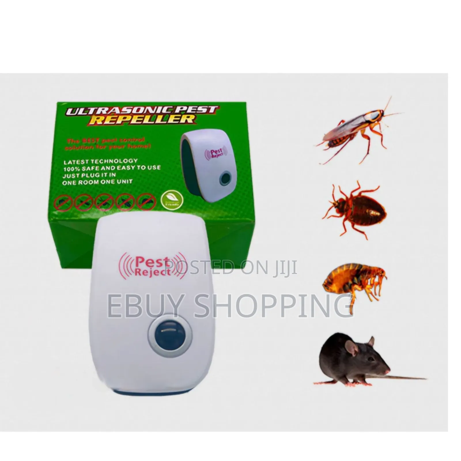 **Powerscan Ultrasonic Repeller – Installs in Seconds**