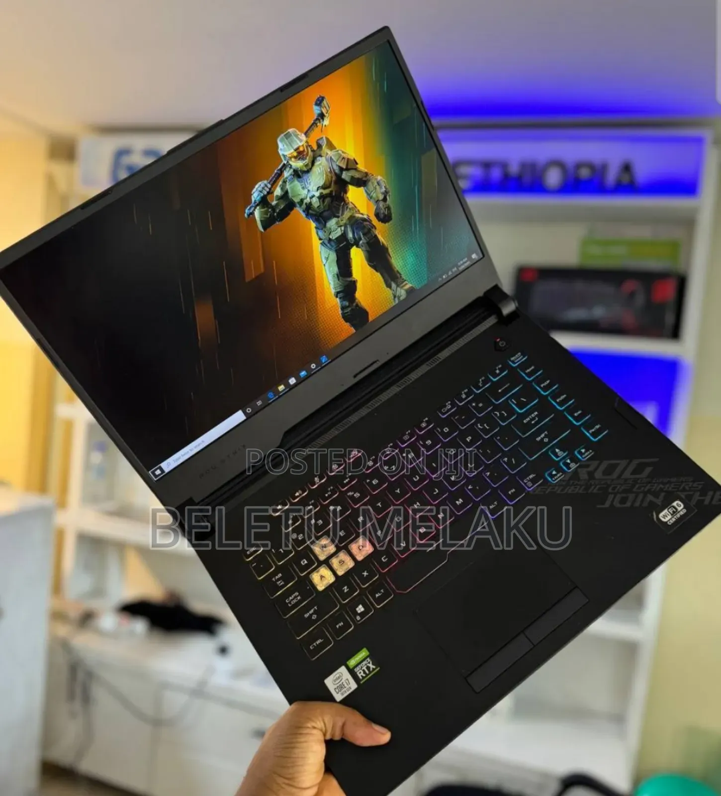 New Laptop Asus ROG Strix G15 16GB Intel Core I7 SSD 512GB