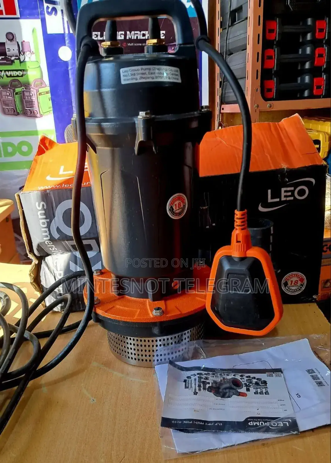 Leo Submersible Water Pump