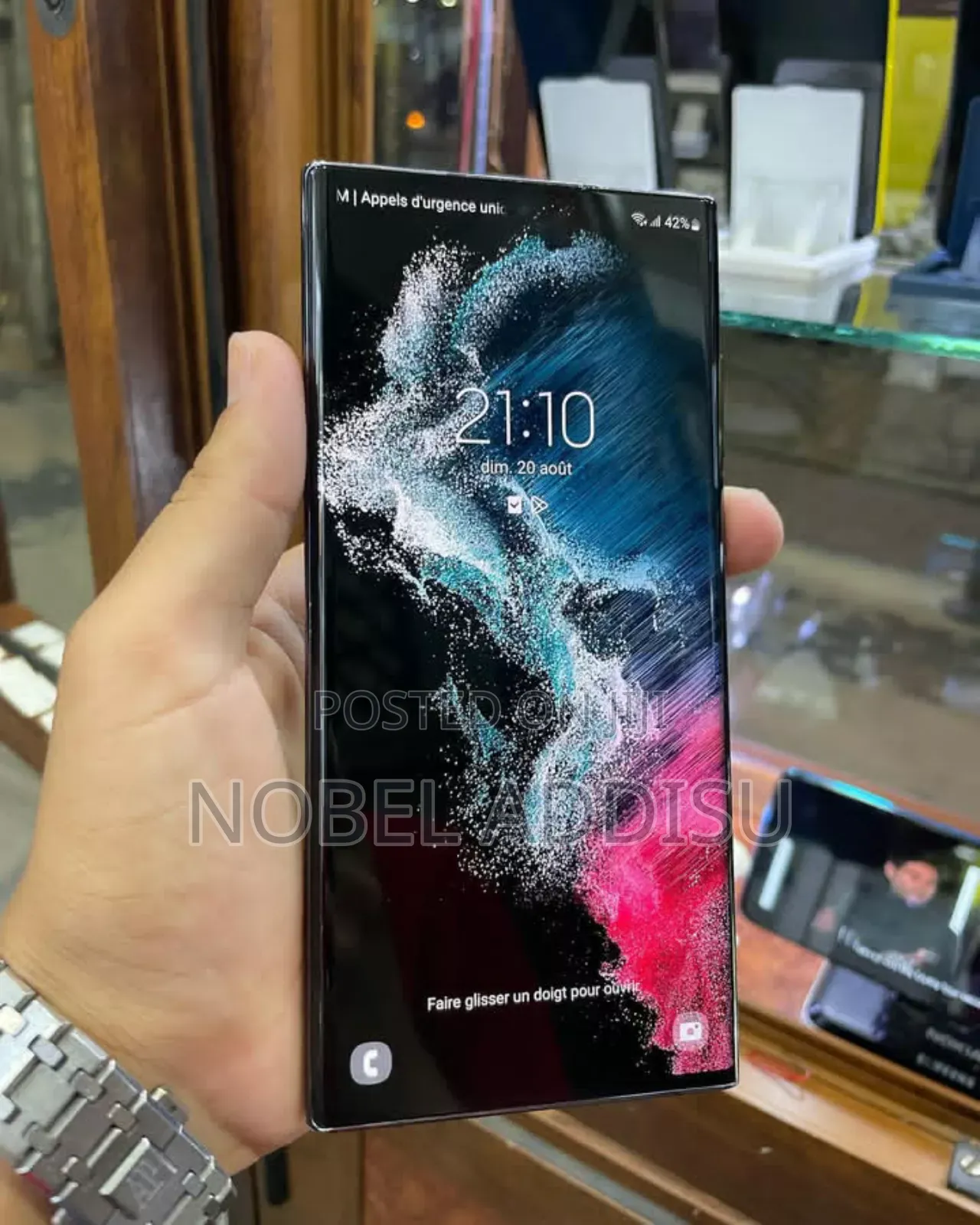 New Samsung Galaxy S22 Ultra 5G 256 GB Black