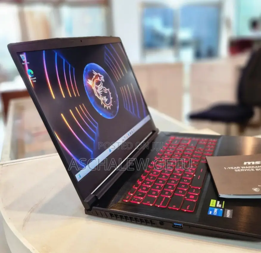 New Laptop MSI GF63 32GB Intel Core I5 SSD 512GB