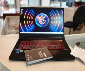 New Laptop MSI GF63 32GB Intel Core I5 SSD 512GB