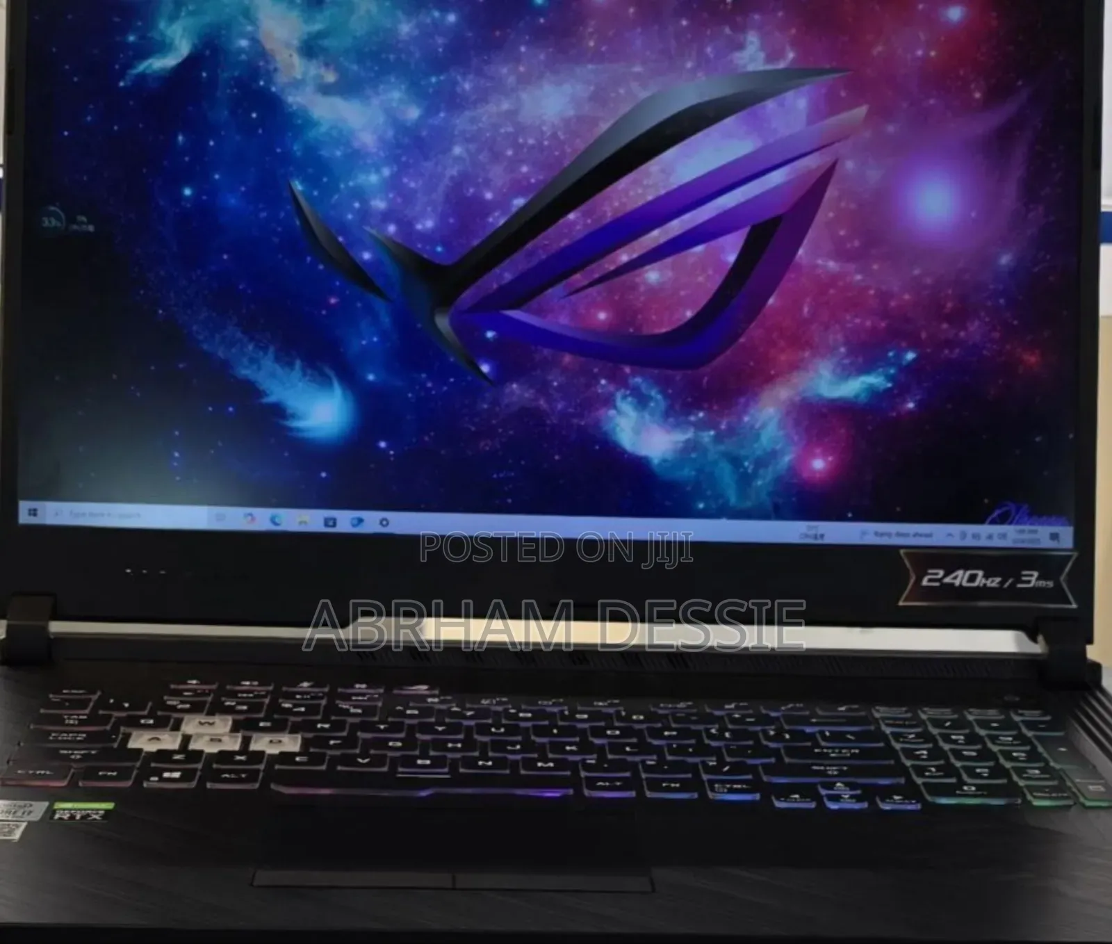 New Laptop Asus ROG Strix G15 16GB Intel Core I7 SSD 1T