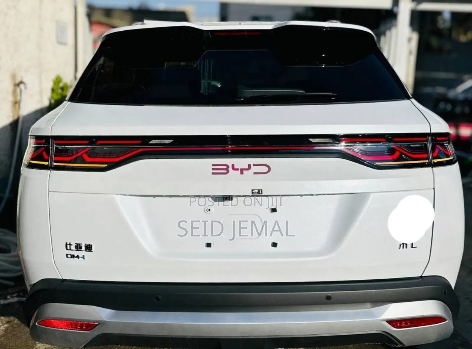 New BYD Song L DM-i 2025 White