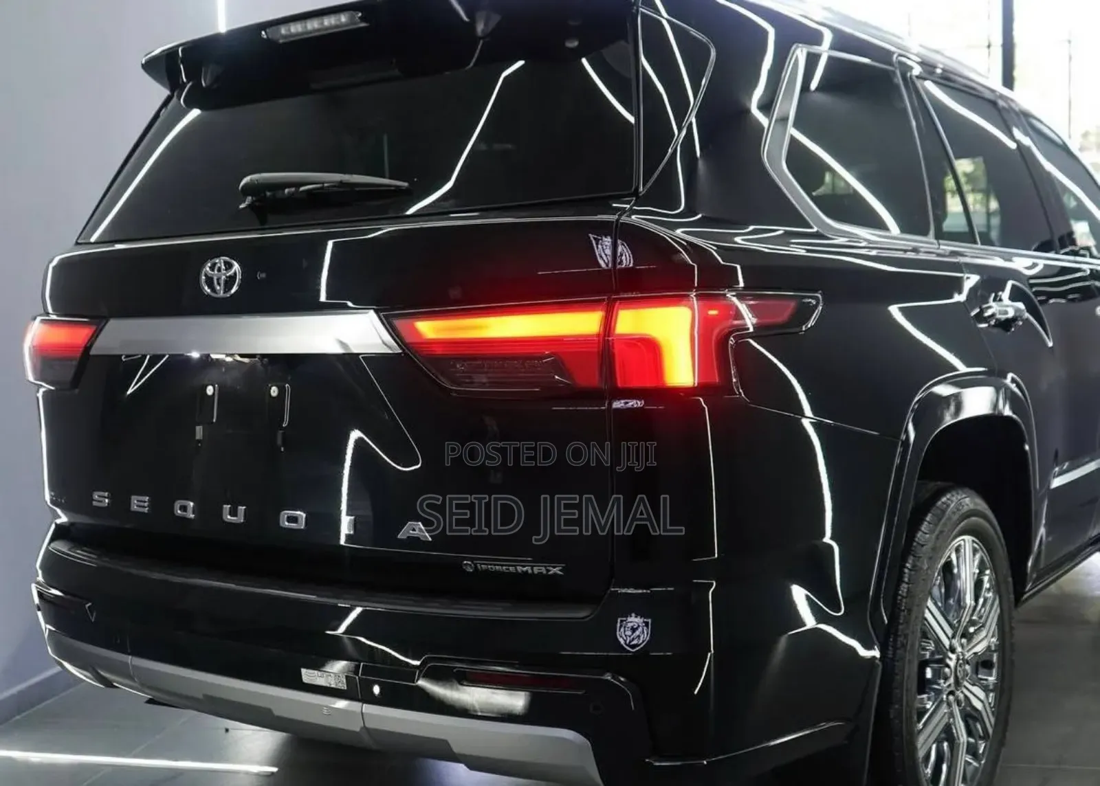 New Toyota Sequoia 2025 Matt Black